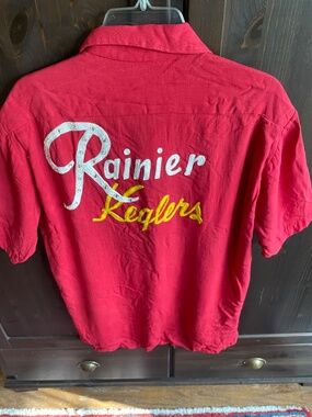 Air-Flo Rainier Keglers Vintage Bowling Shirt